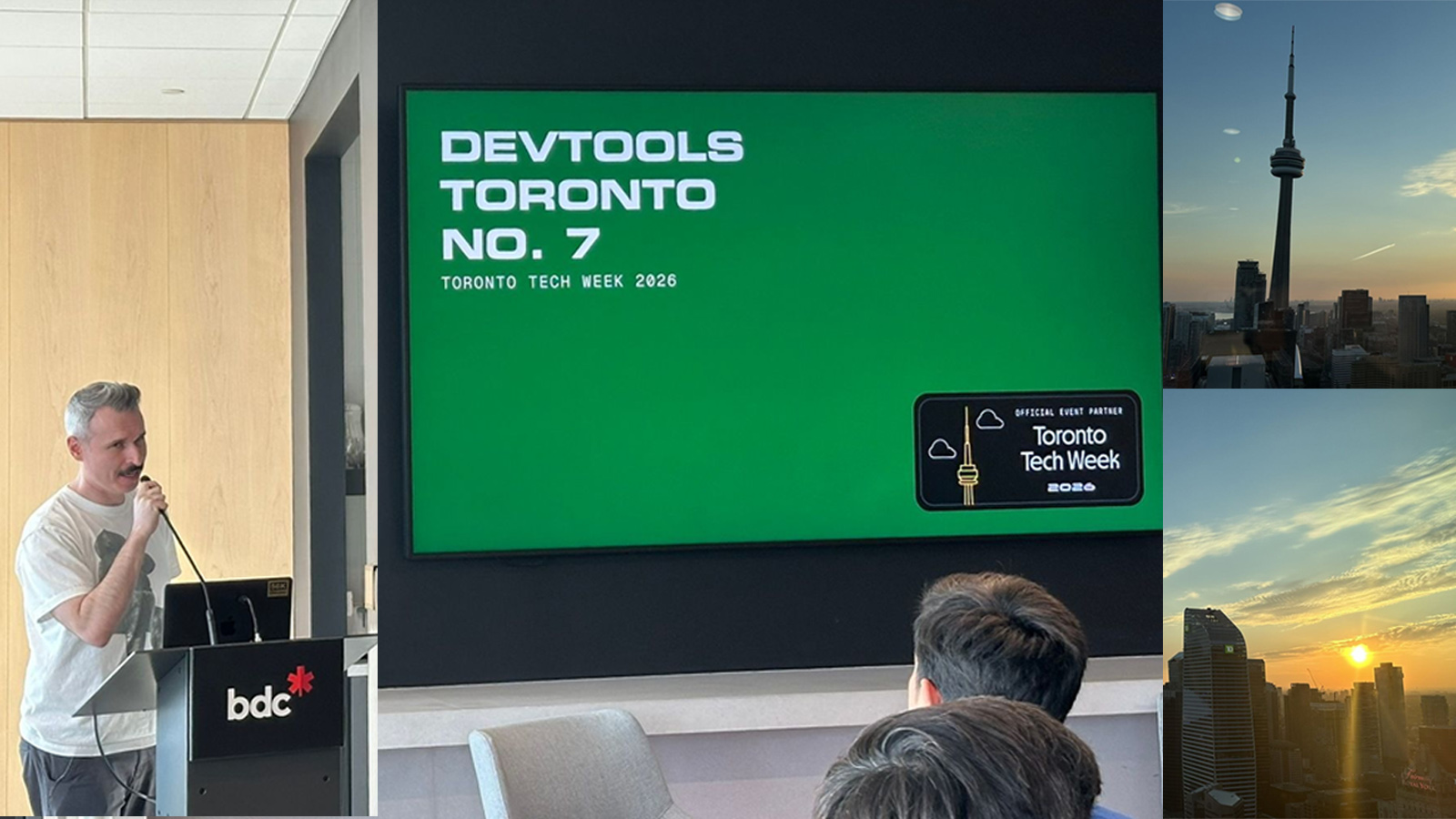 DevTools Toronto Demo Night view